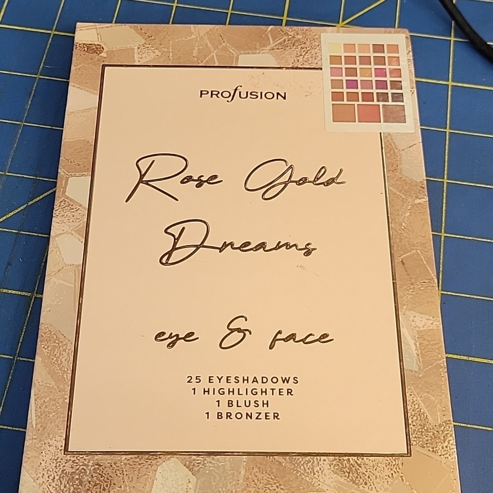 Profusion Rose Gold Dreams Eye & Face Palette New Sealed